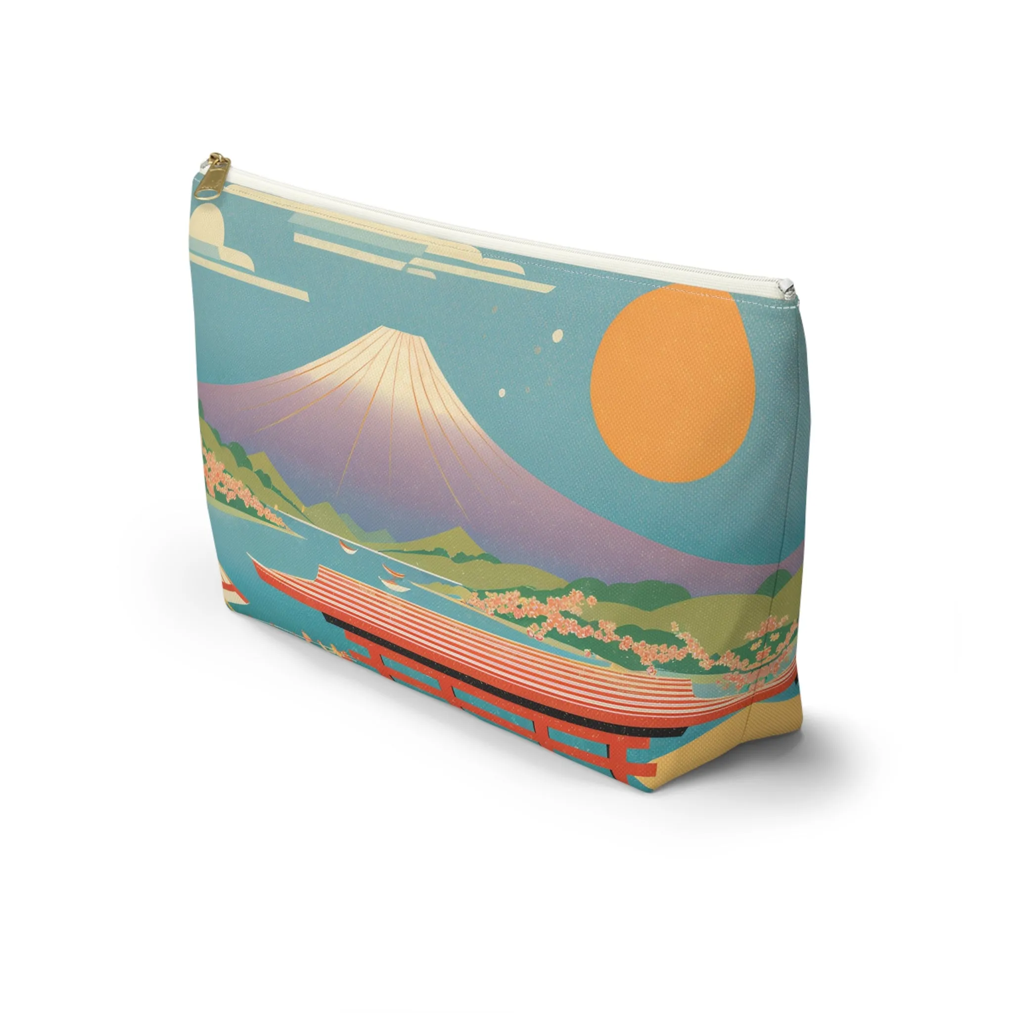 Gateway to Fuji | Portable Tech Pouch for Gamers & Remote Workers