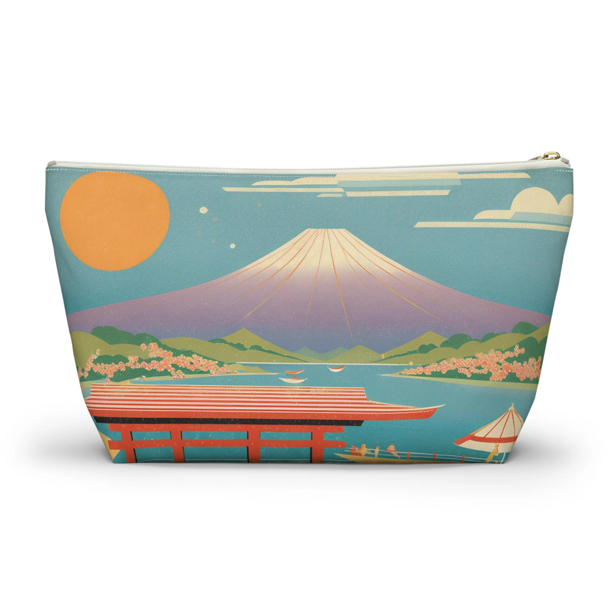 Gateway to Fuji | Portable Tech Pouch for Gamers & Remote Workers