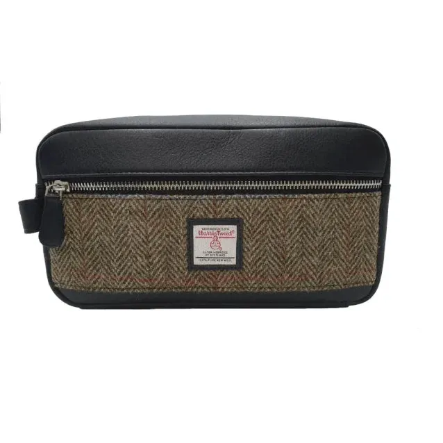 Gentleman’s Harris Tweed Washbag
