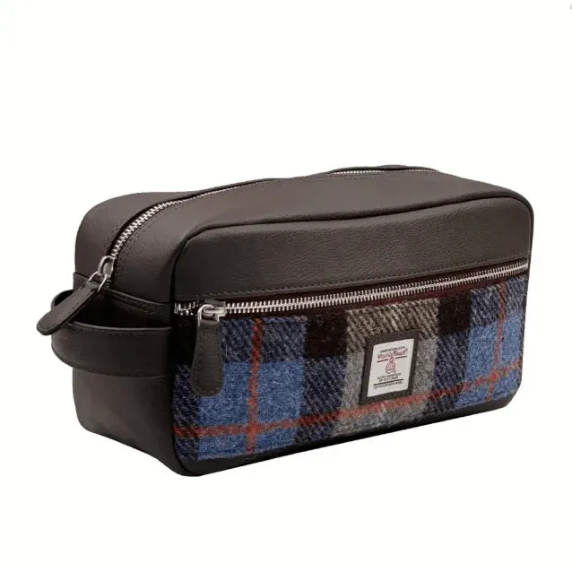 Gentleman’s Harris Tweed Washbag