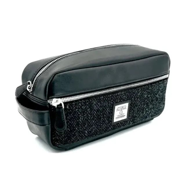 Gentleman’s Harris Tweed Washbag