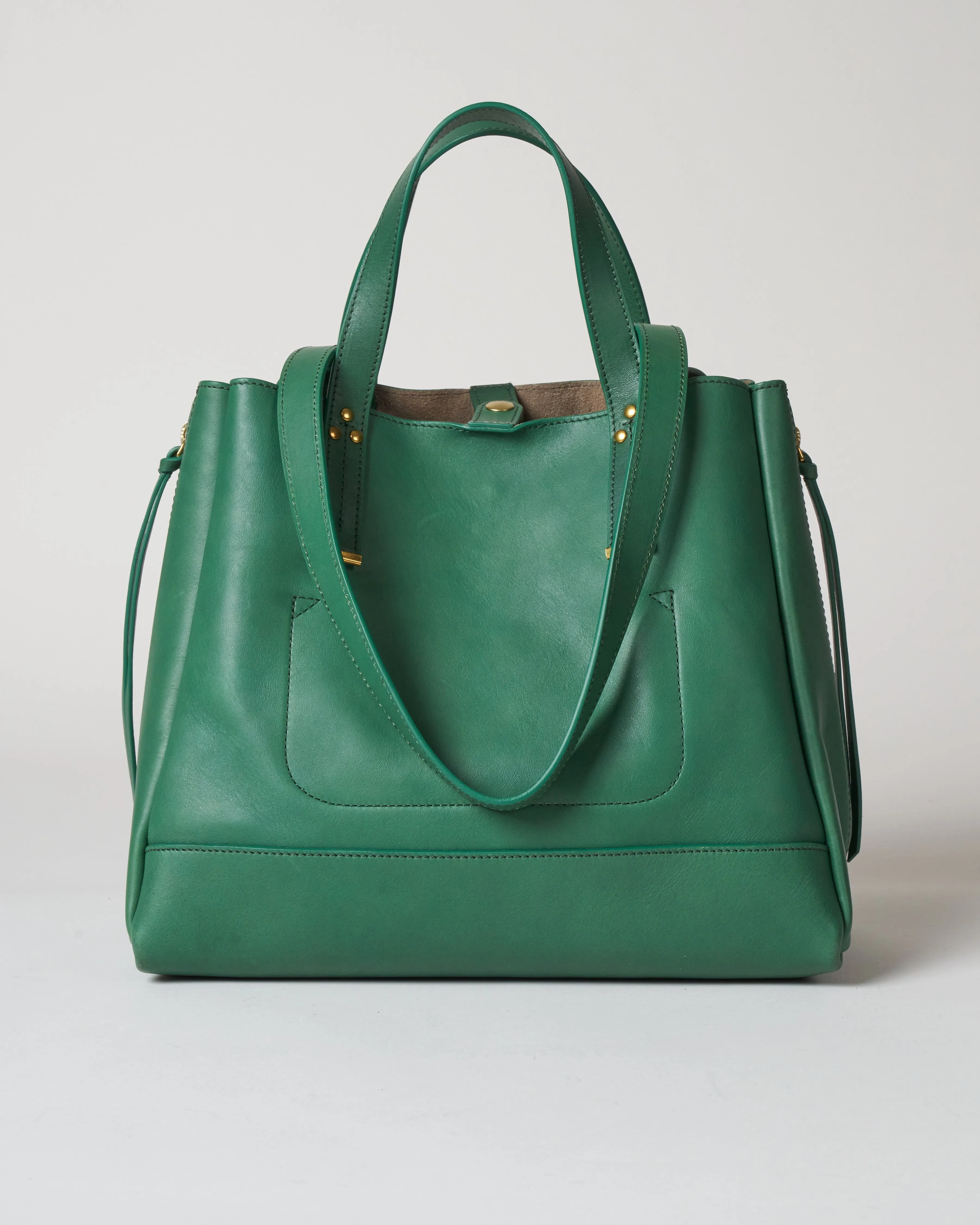 georges m shoulder bag - emeraude