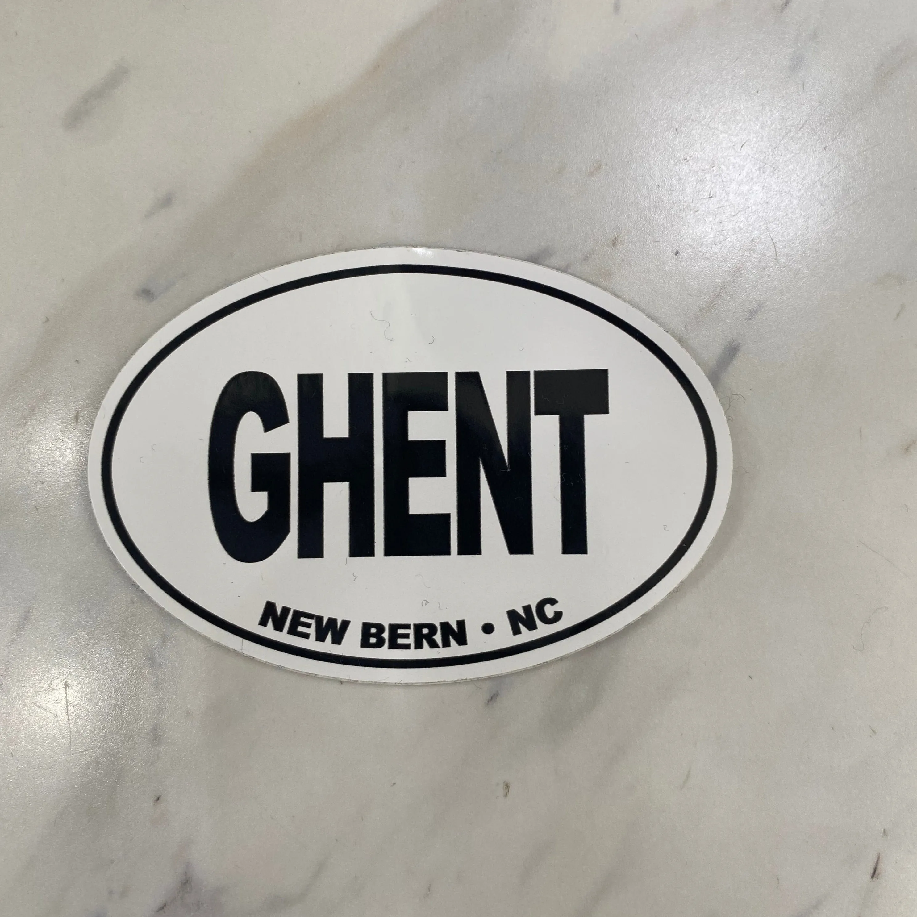 Ghent NC Sticker