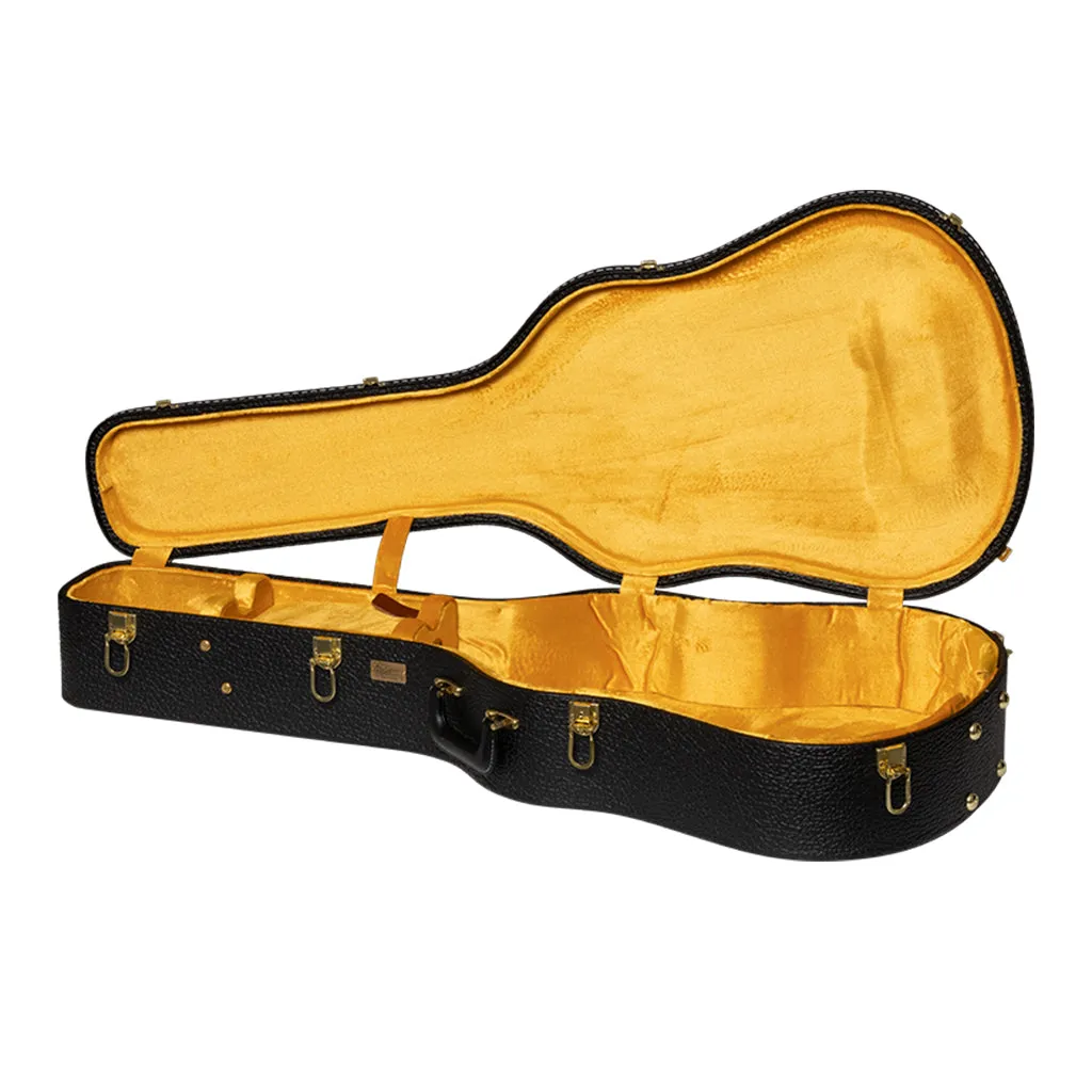 Gibson Lifton Black/Goldenrod Case Dreadnought