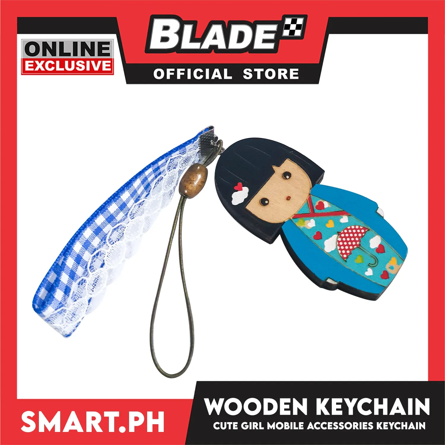 Gifts Mobile Stylich Acc Japan Girl Keychain