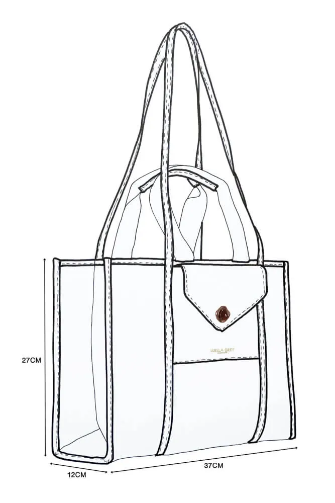 Giselle Black Laptop Tote