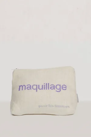 Give Work Maquillage Bag - Lavender