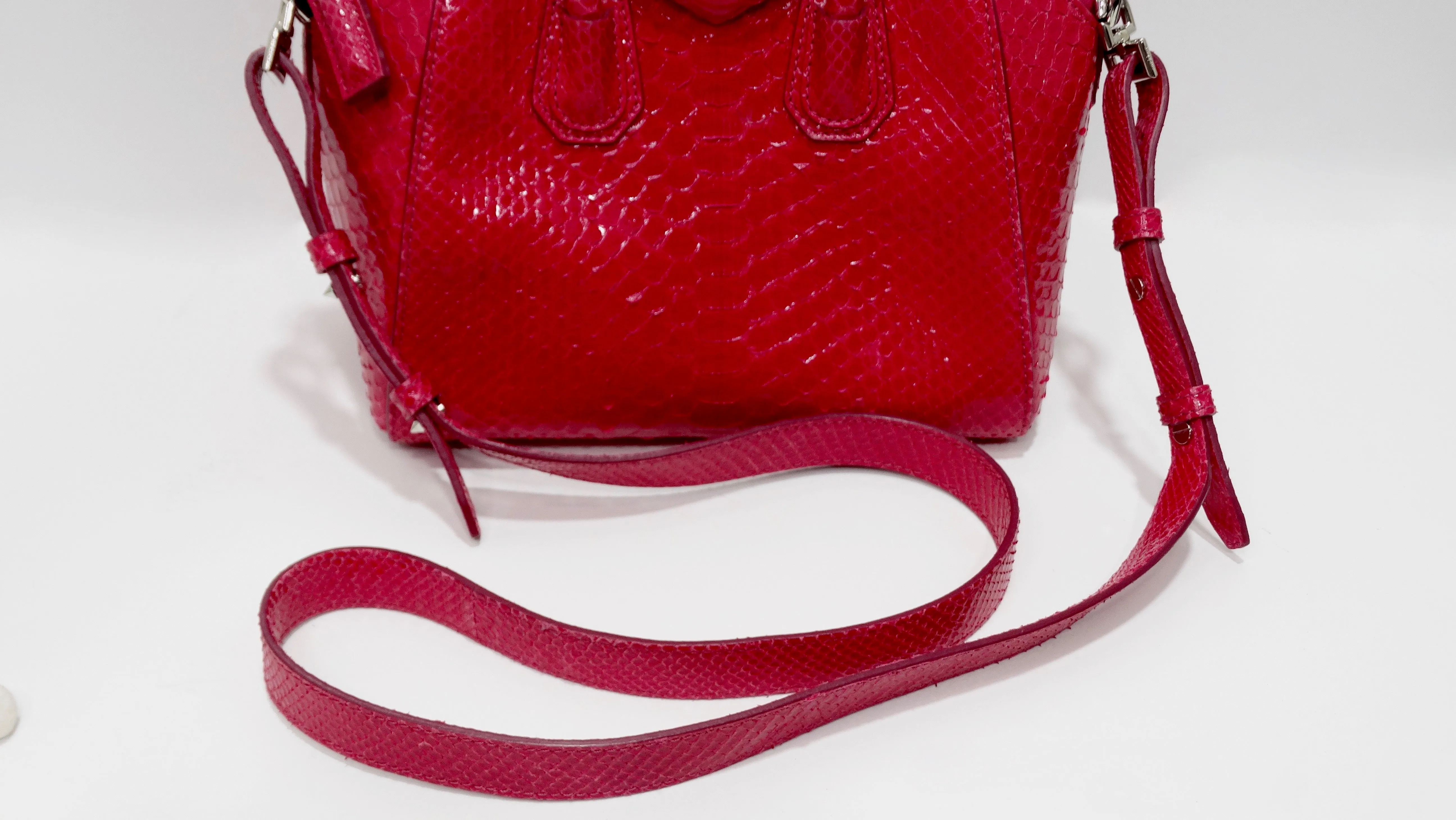 Givenchy Antigona Mini Python Bag