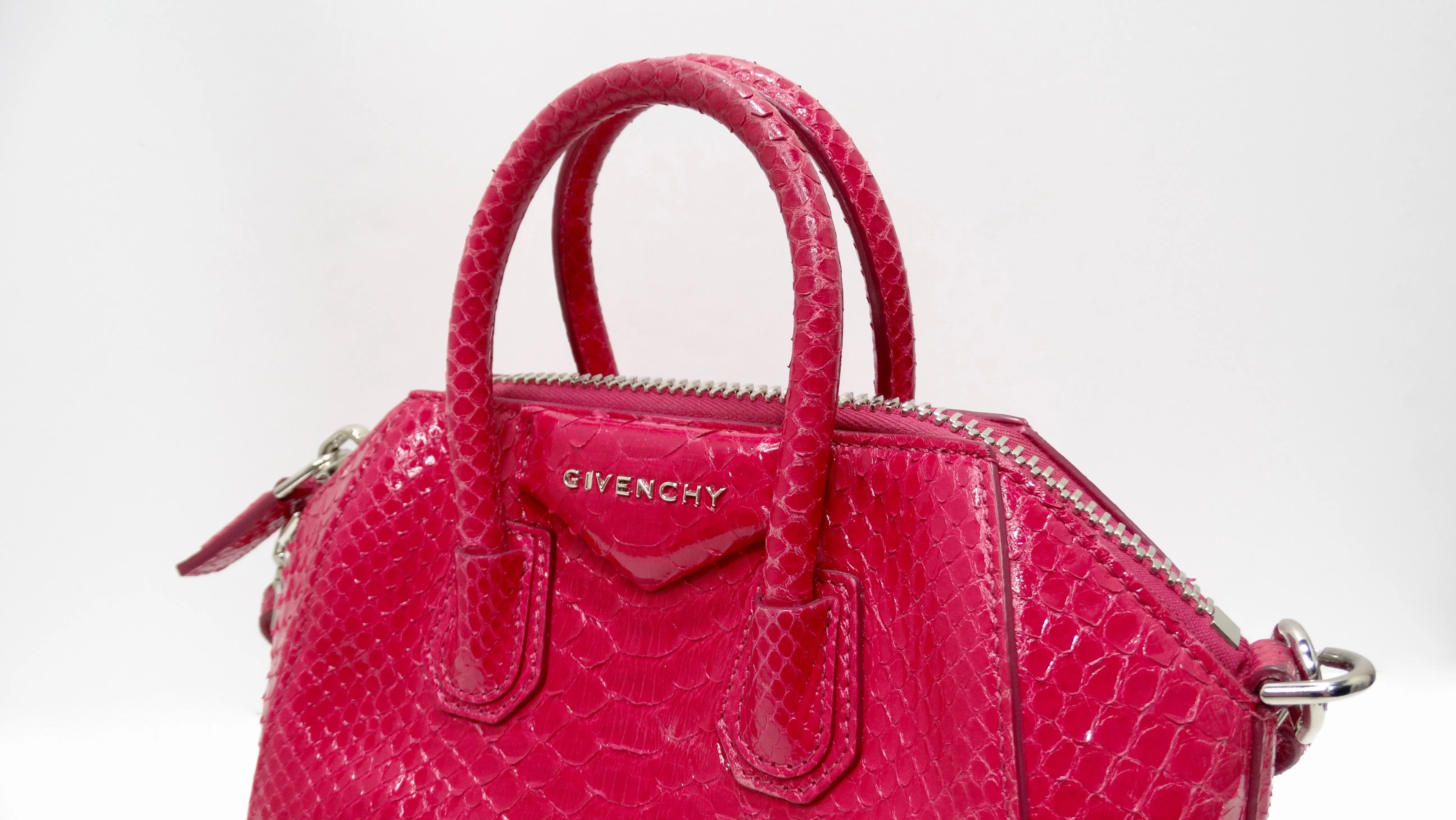 Givenchy Antigona Mini Python Bag