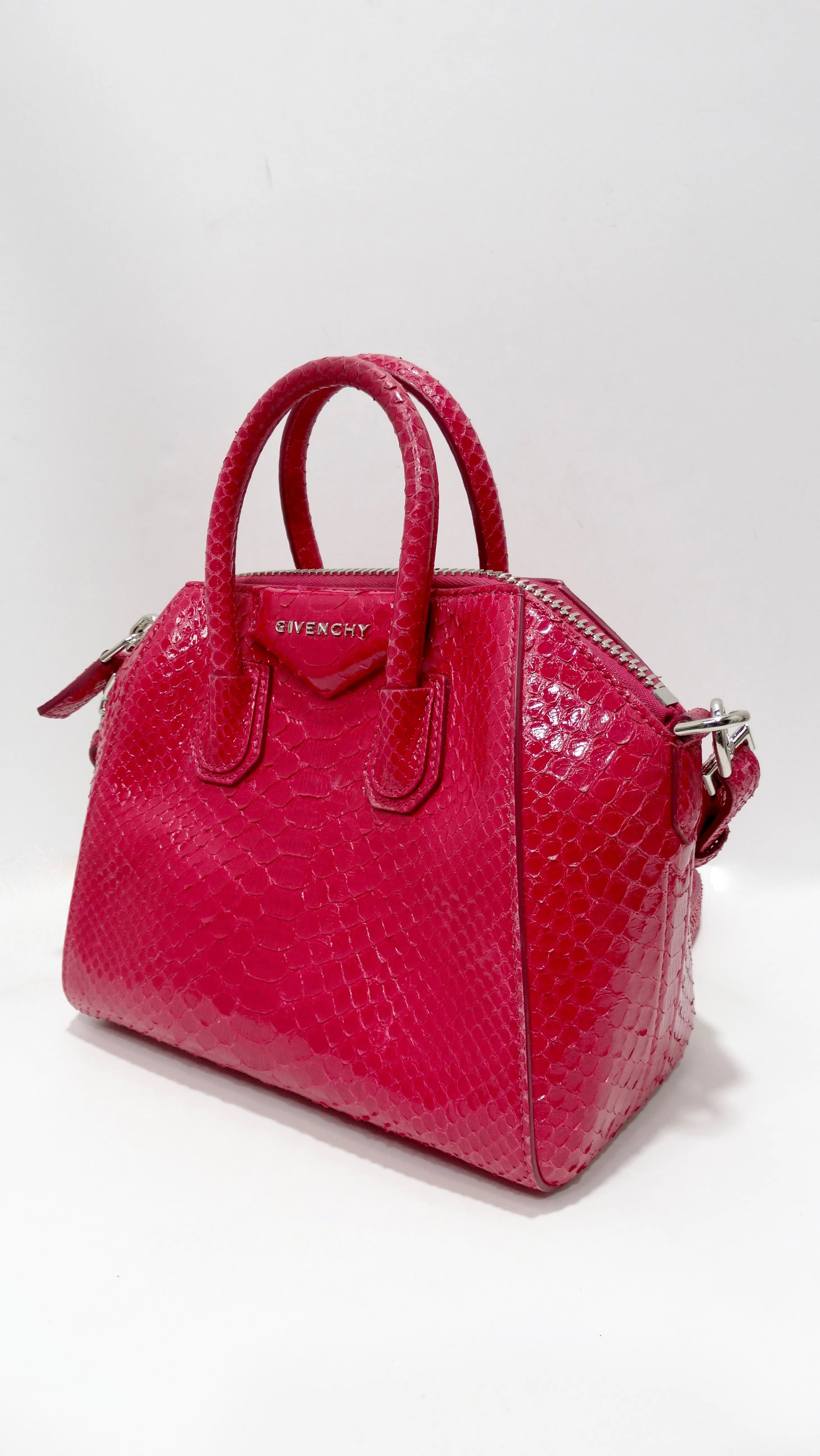 Givenchy Antigona Mini Python Bag
