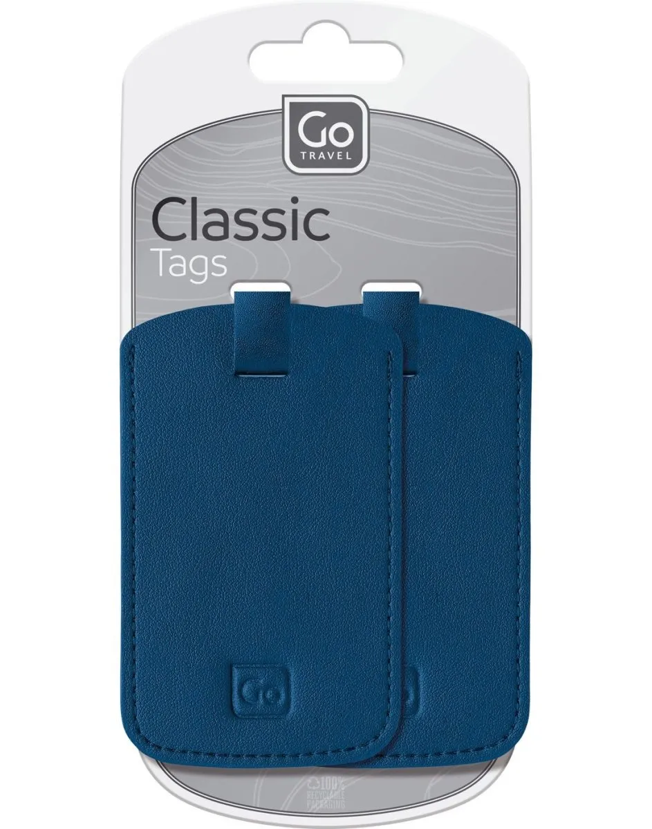 Go Travel Classic Luggage Tags - 2 pack