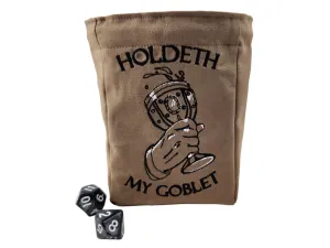 Goblet dice bag, TTRPG