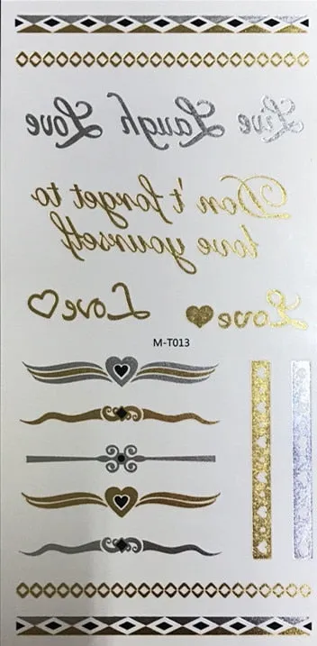 Gold Dust® Temporary Tattoo
