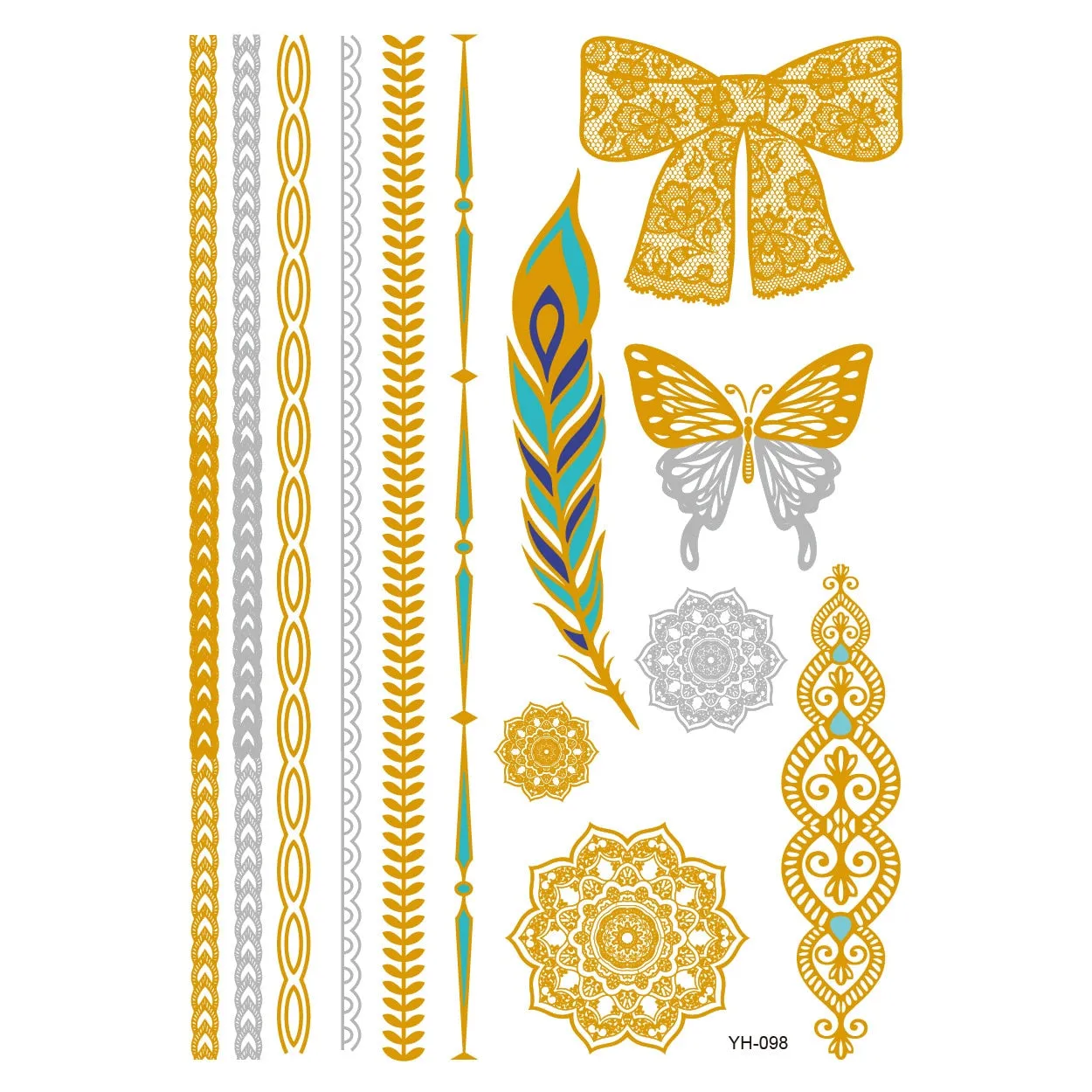 Gold Dust® Temporary Tattoo