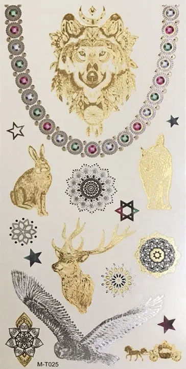 Gold Dust® Temporary Tattoo