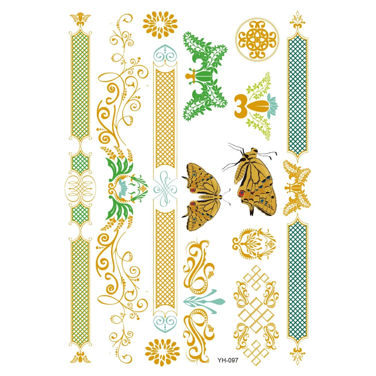 Gold Dust® Temporary Tattoo