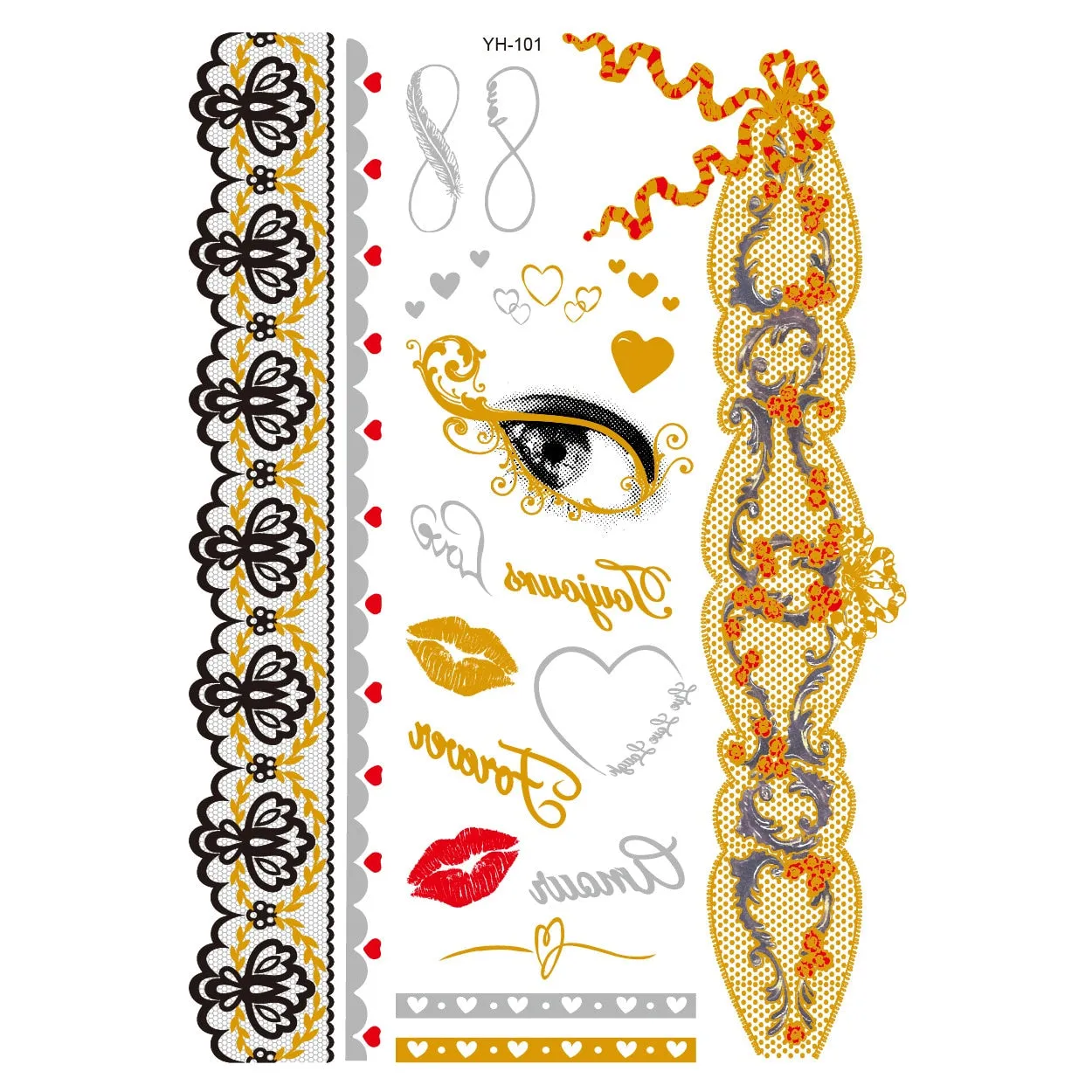 Gold Dust® Temporary Tattoo