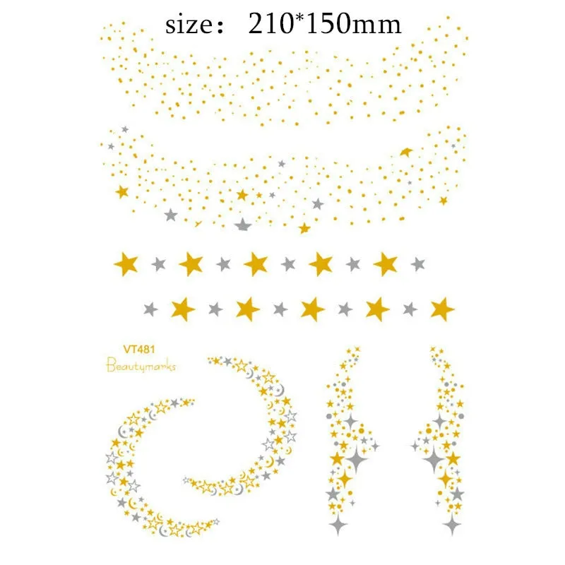 Gold Dust® Temporary Tattoo