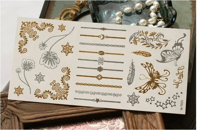 Gold Dust® Temporary Tattoo