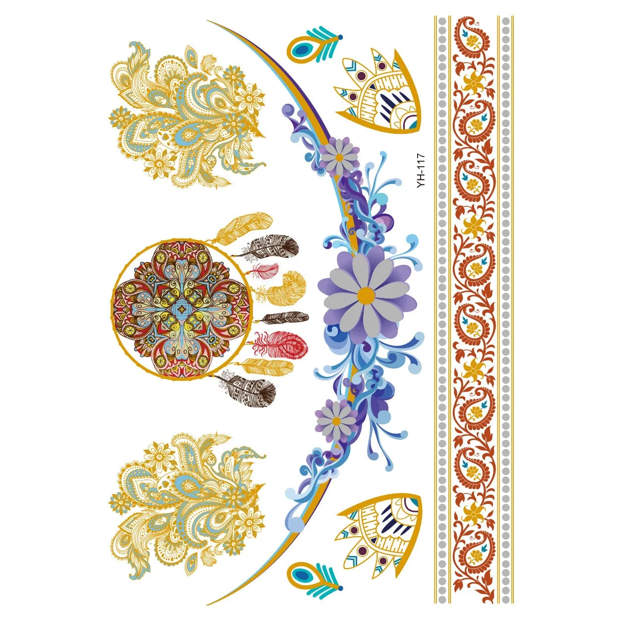 Gold Dust® Temporary Tattoo