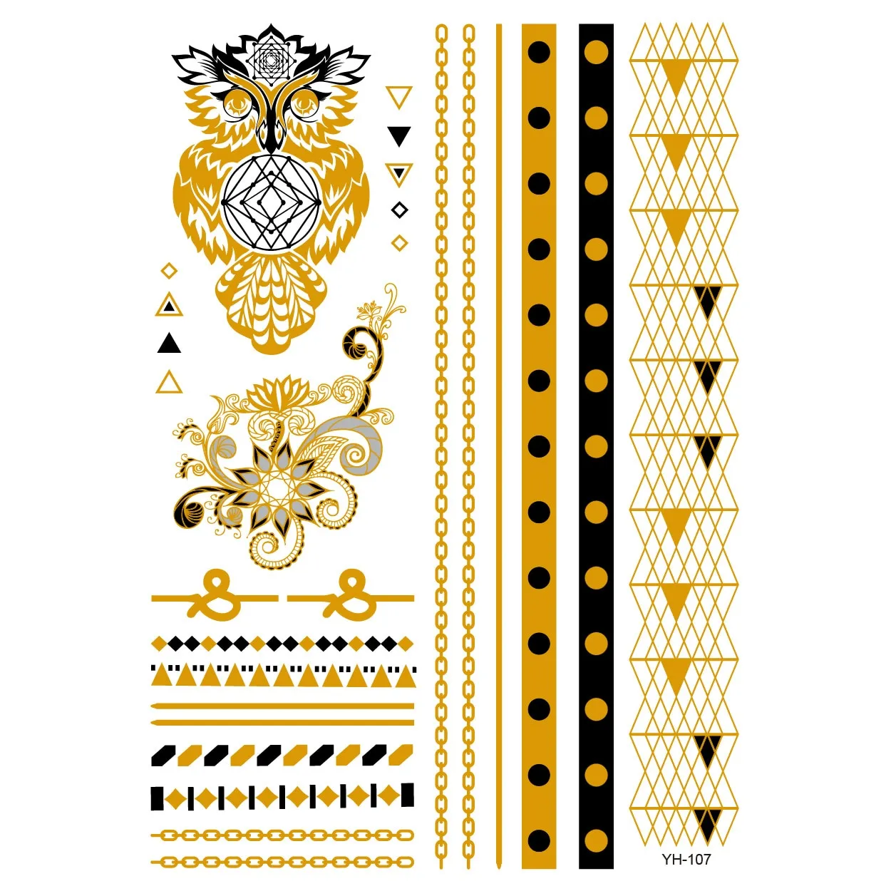 Gold Dust® Temporary Tattoo