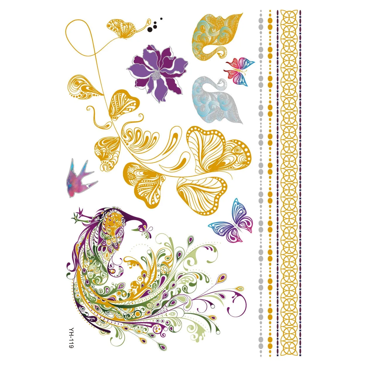 Gold Dust® Temporary Tattoo