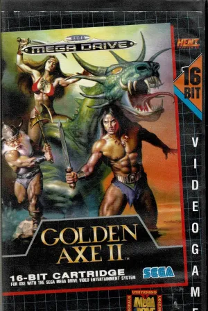 Golden Axe 2 Udlejningsæske (slidt æske)