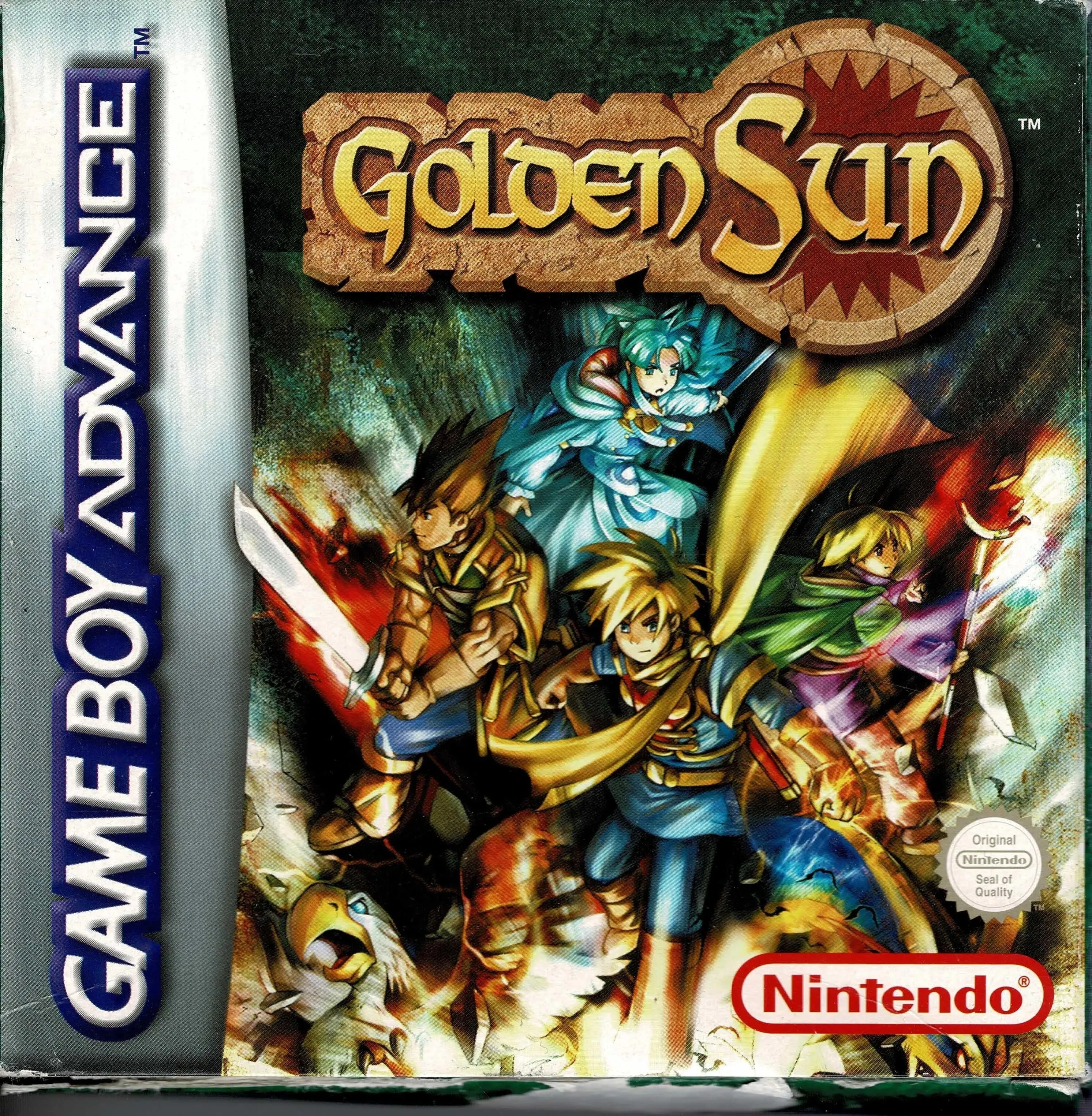 Golden Sun (kosmetiske fejl på kassen)