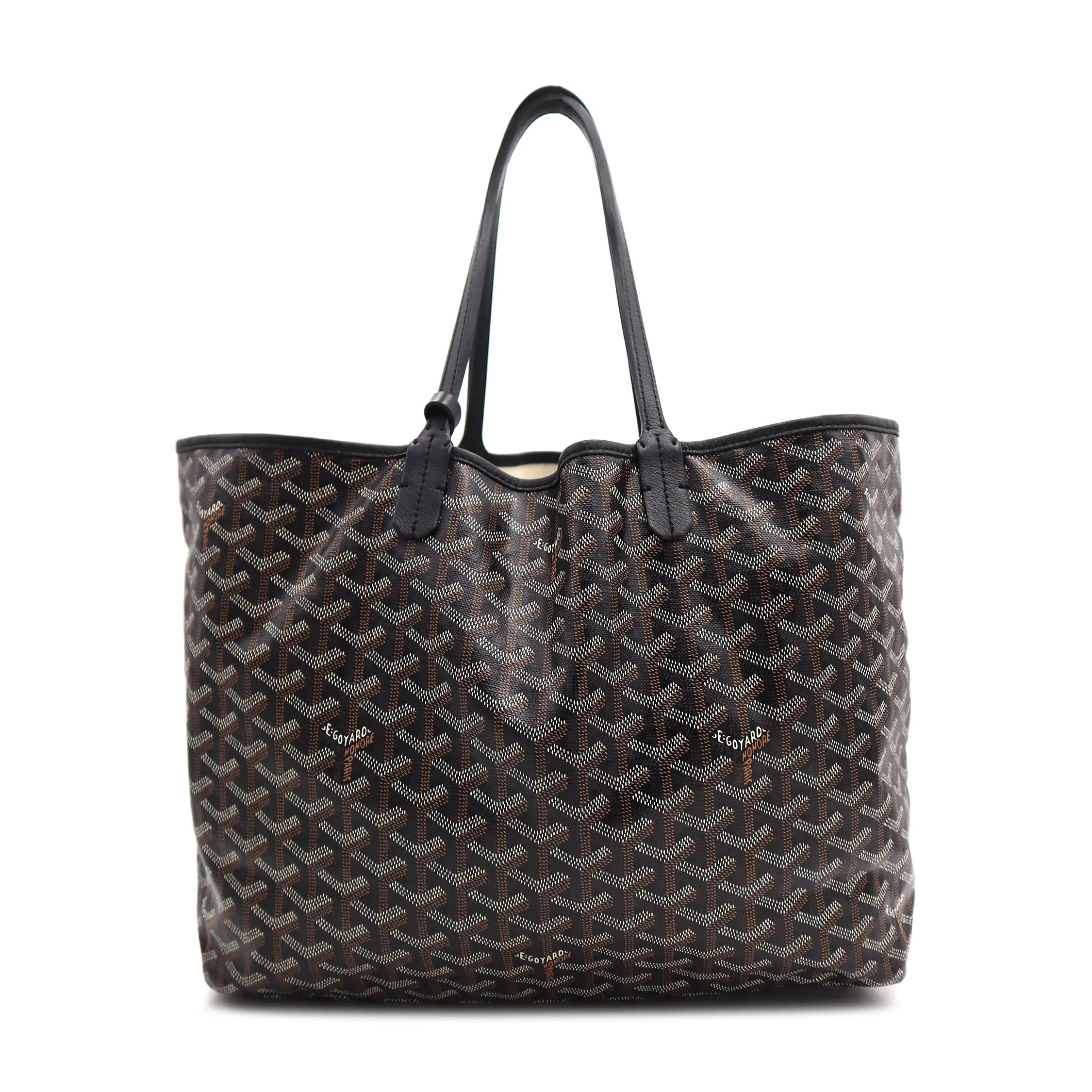Goyard Saint Louis Goyardine Canvas PM Tote Bag