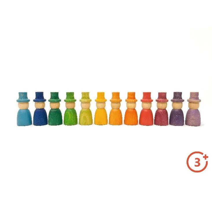 Grapat Nins with Wizard Hats - 12 pieces