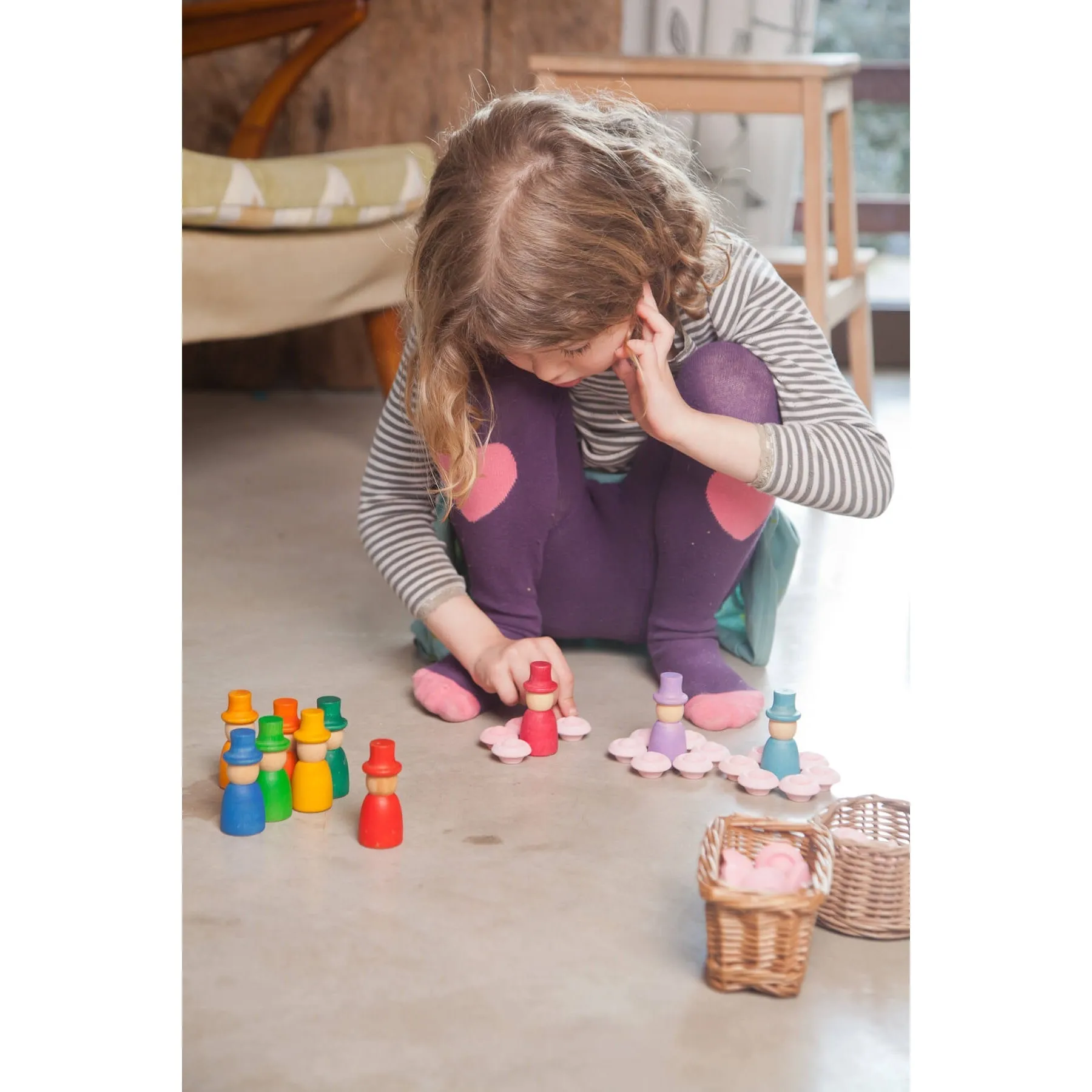 Grapat Nins with Wizard Hats - 12 pieces