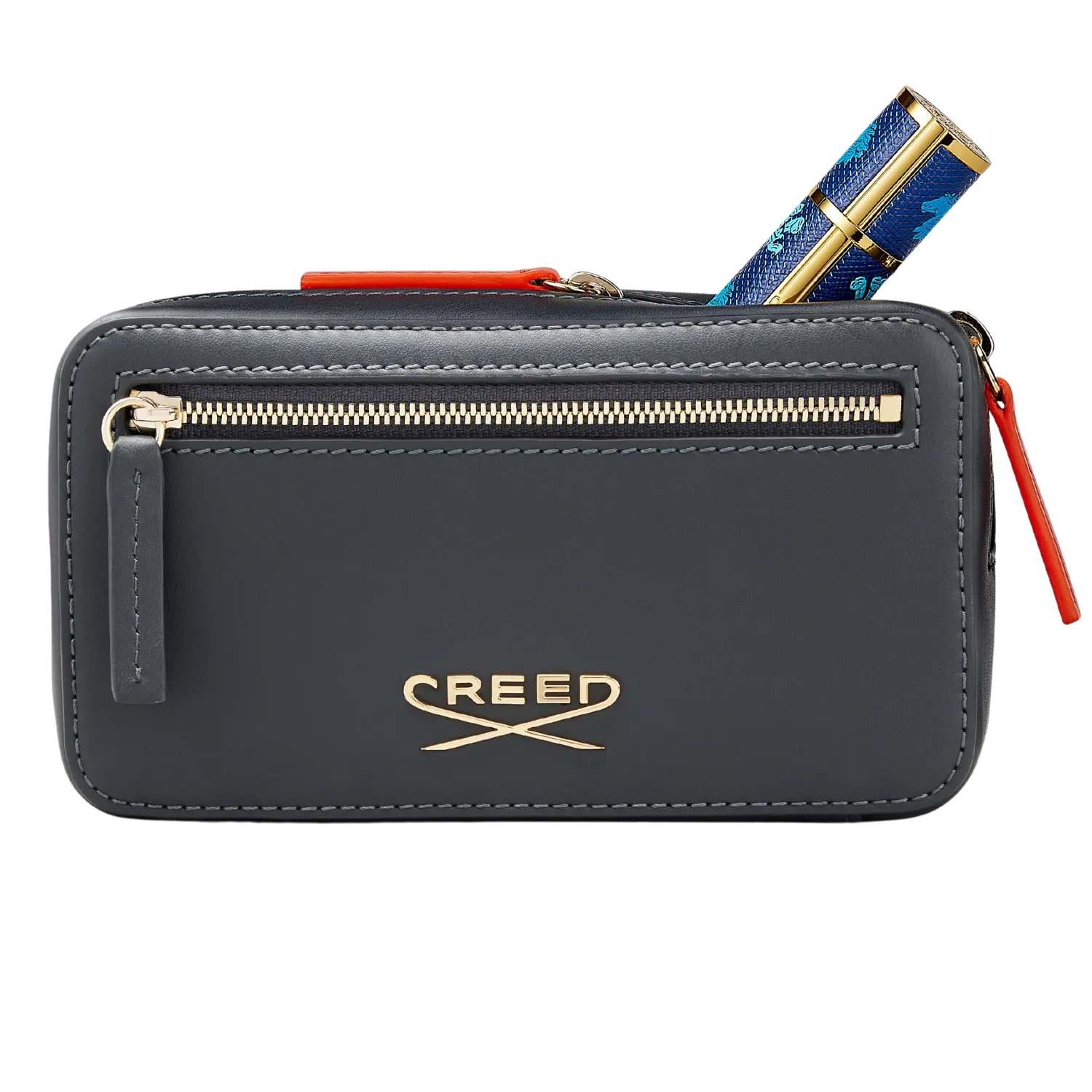 Graphite Petite Leather Travel Companion