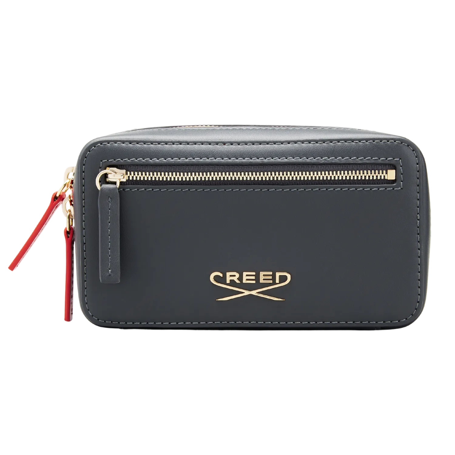 Graphite Petite Leather Travel Companion