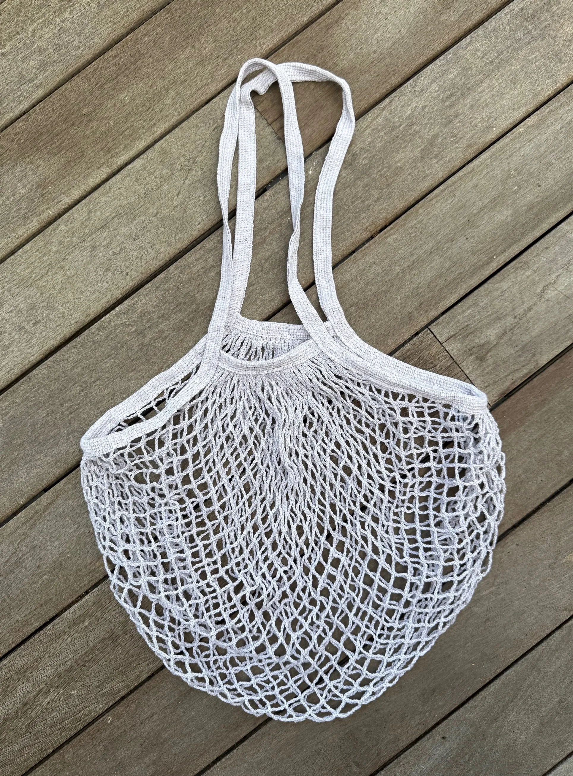 Grocery Net Bag - Long Handle