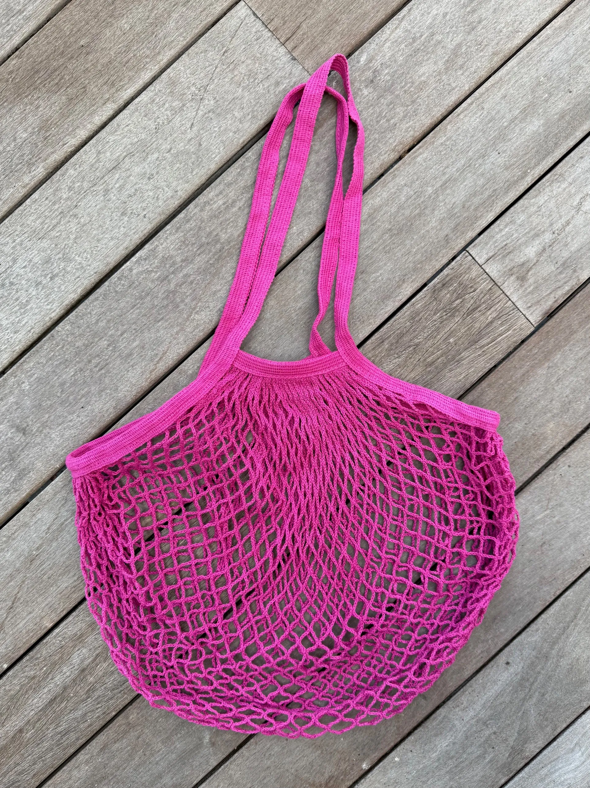 Grocery Net Bag - Long Handle