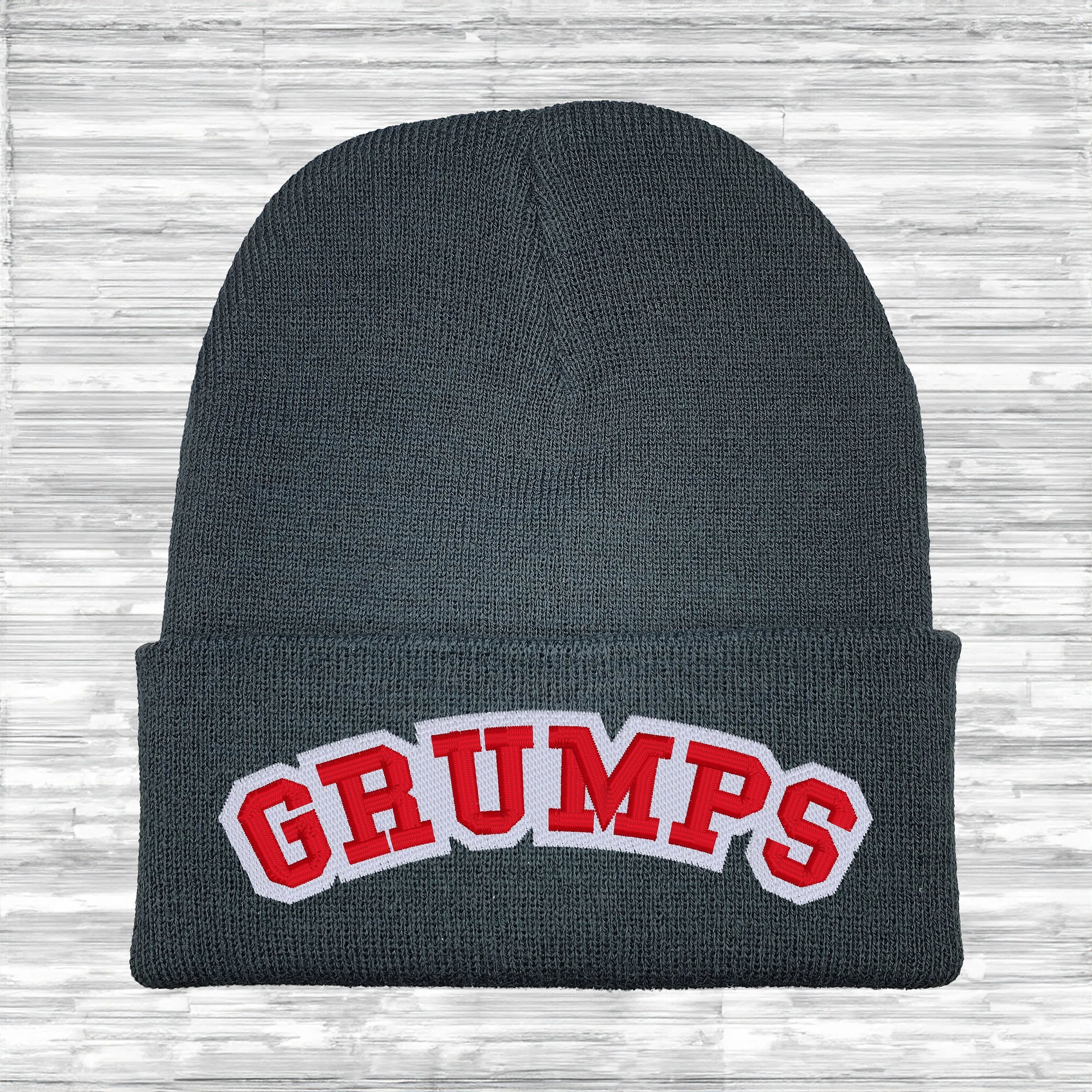Grumps Embroidered Beanie Hat