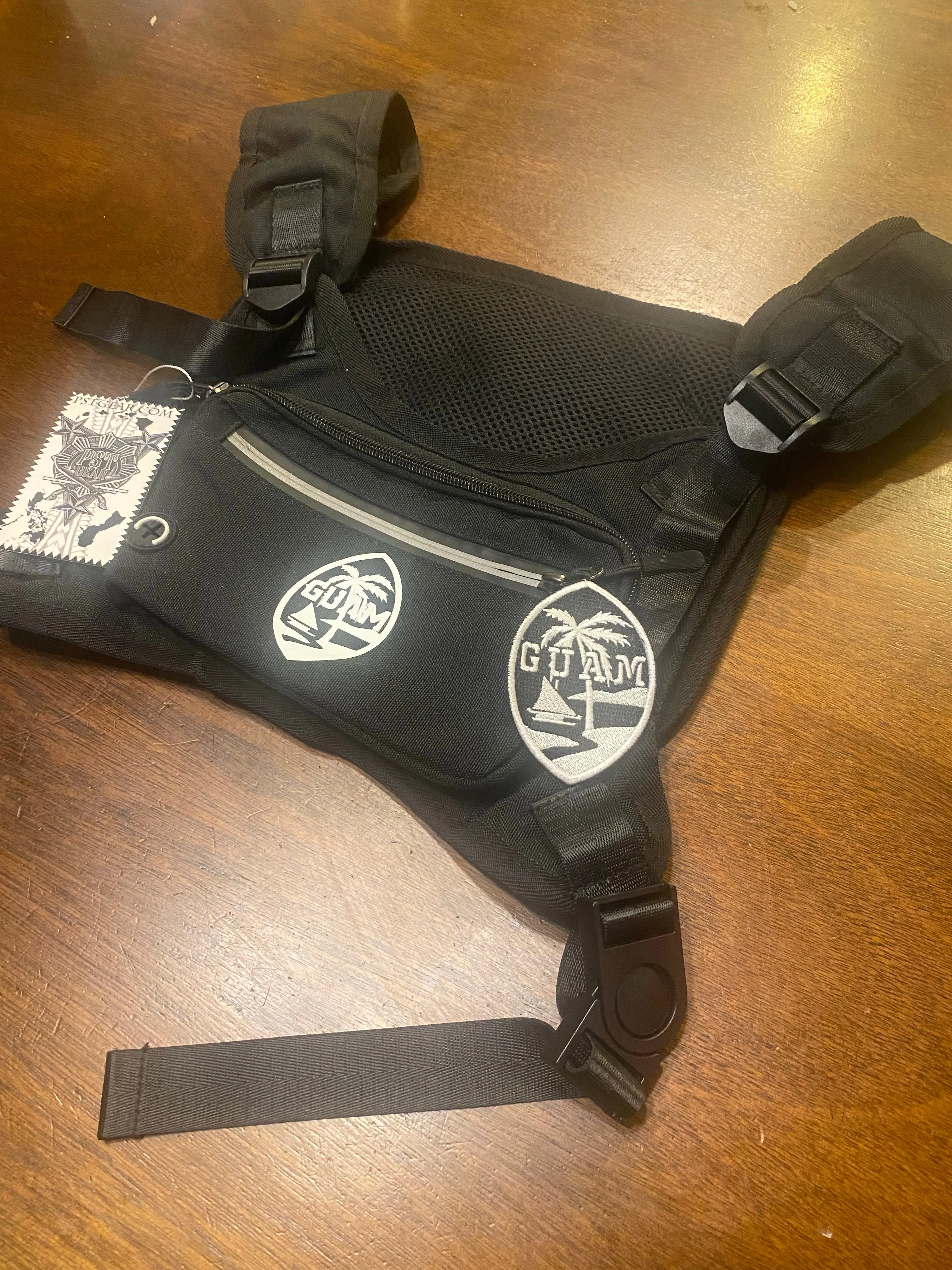 Guam Seal Reflective Chest Pack W/Free Guam Patch