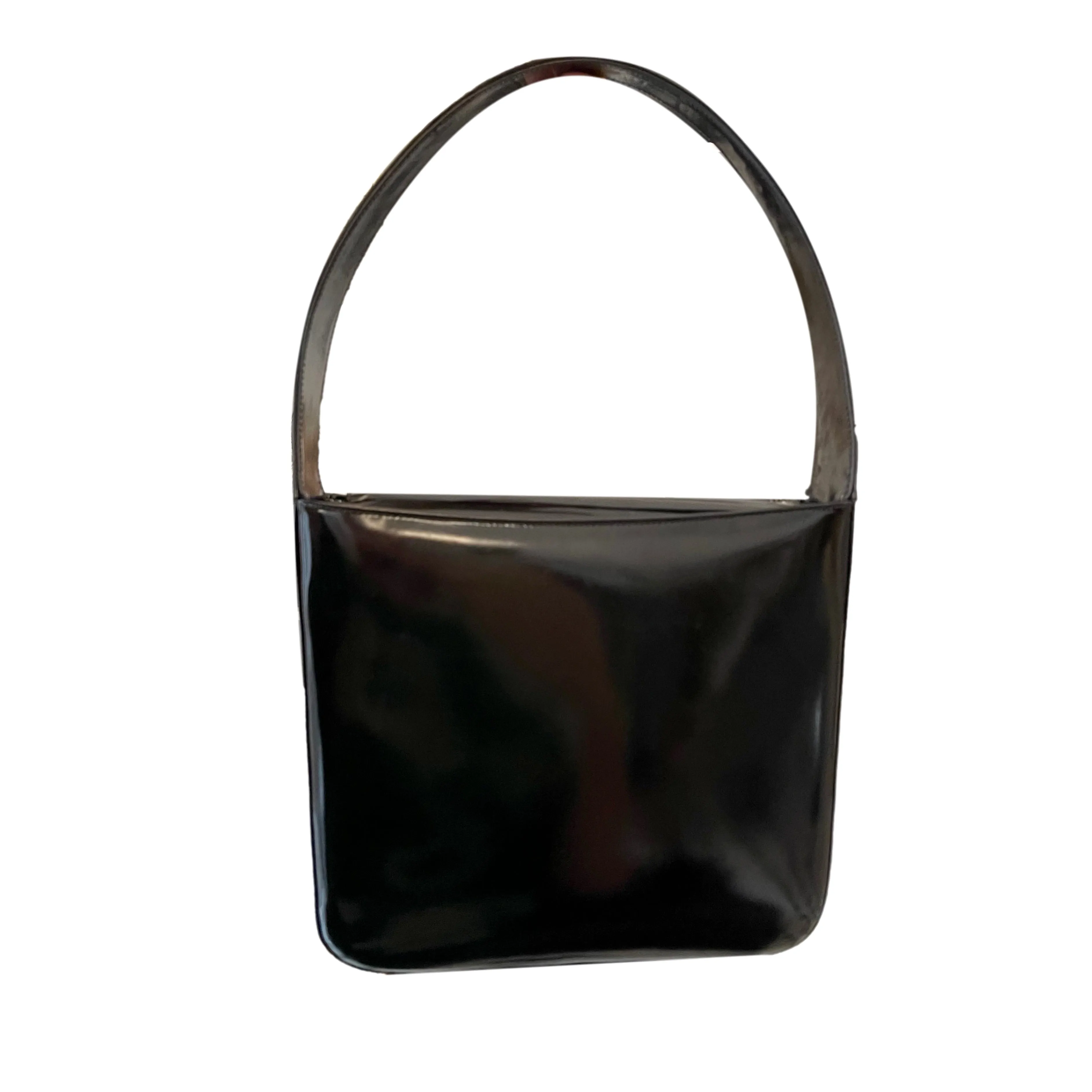 Gucci Black Structured Shoulder Bag