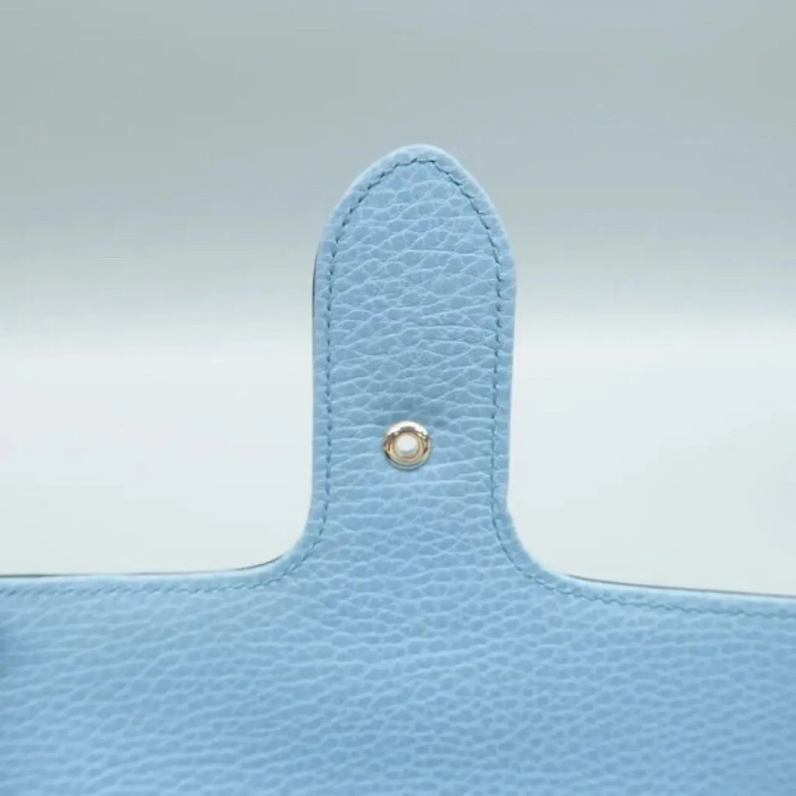 GUCCI Blue Leather Shoulder Bag