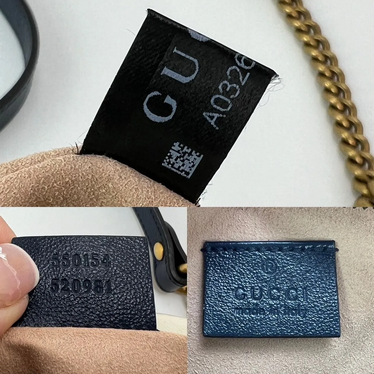 Gucci GG Azalea Matelasse Leather Round Mystic White Shoulder Bag
