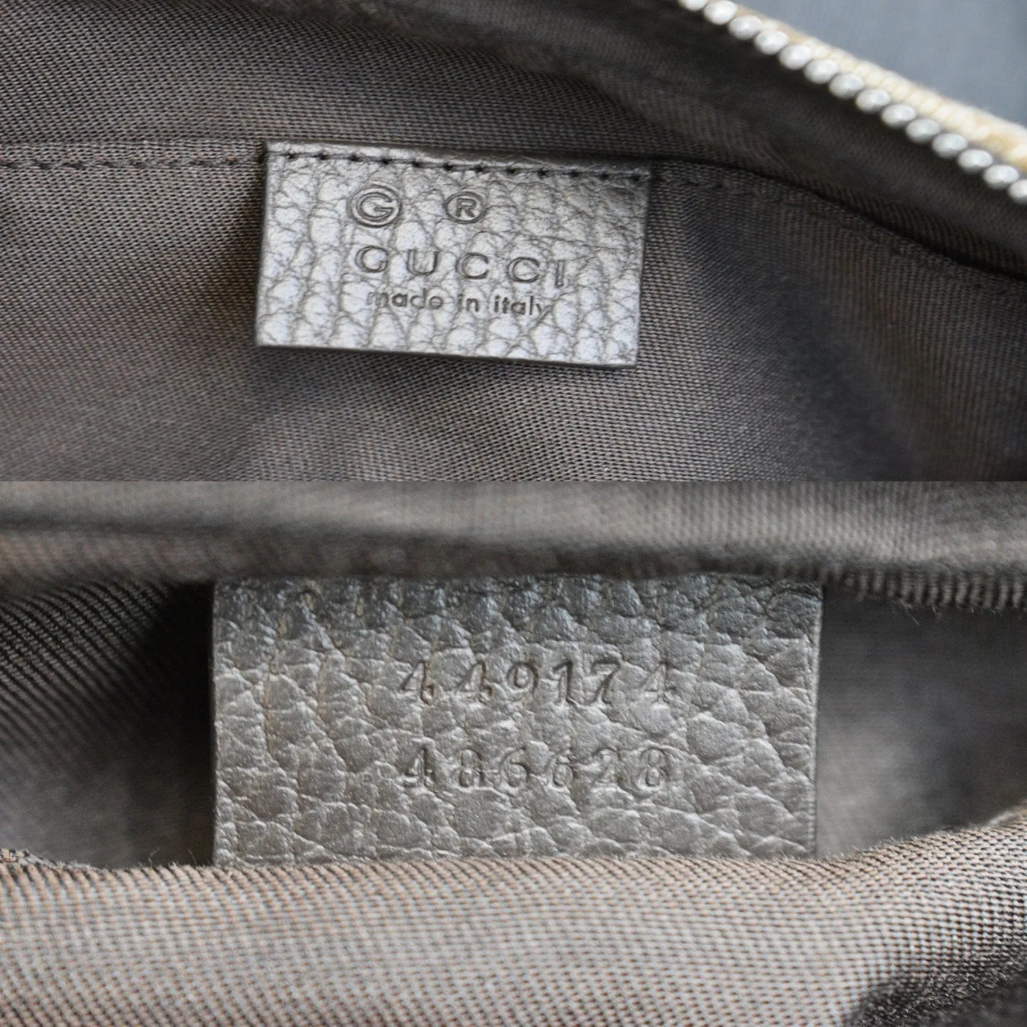 GUCCI GG Monogram Canvas Belt Bag Beige 449174 - 10% Off