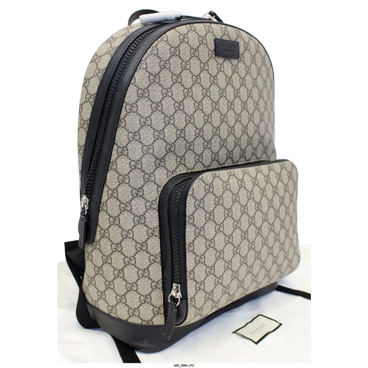 GUCCI GG Monogram Supreme Backpack Bag 406370