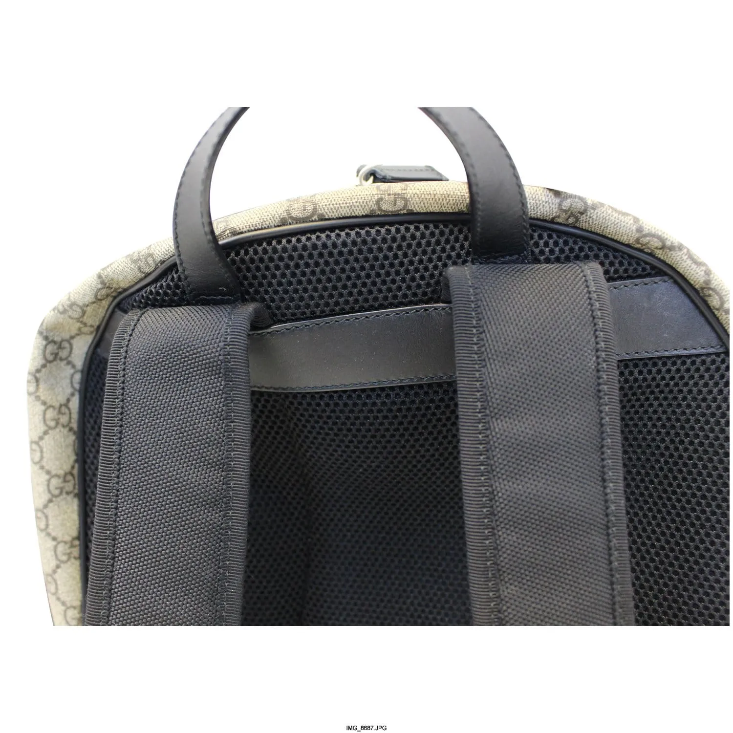 GUCCI GG Monogram Supreme Backpack Bag 406370