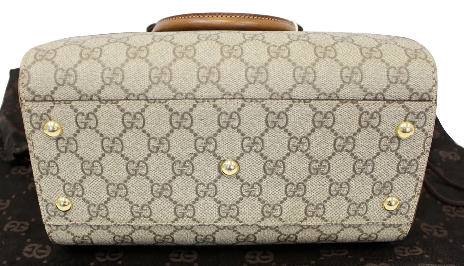 GUCCI GG Monogram supreme Boston Travel Bag 409529