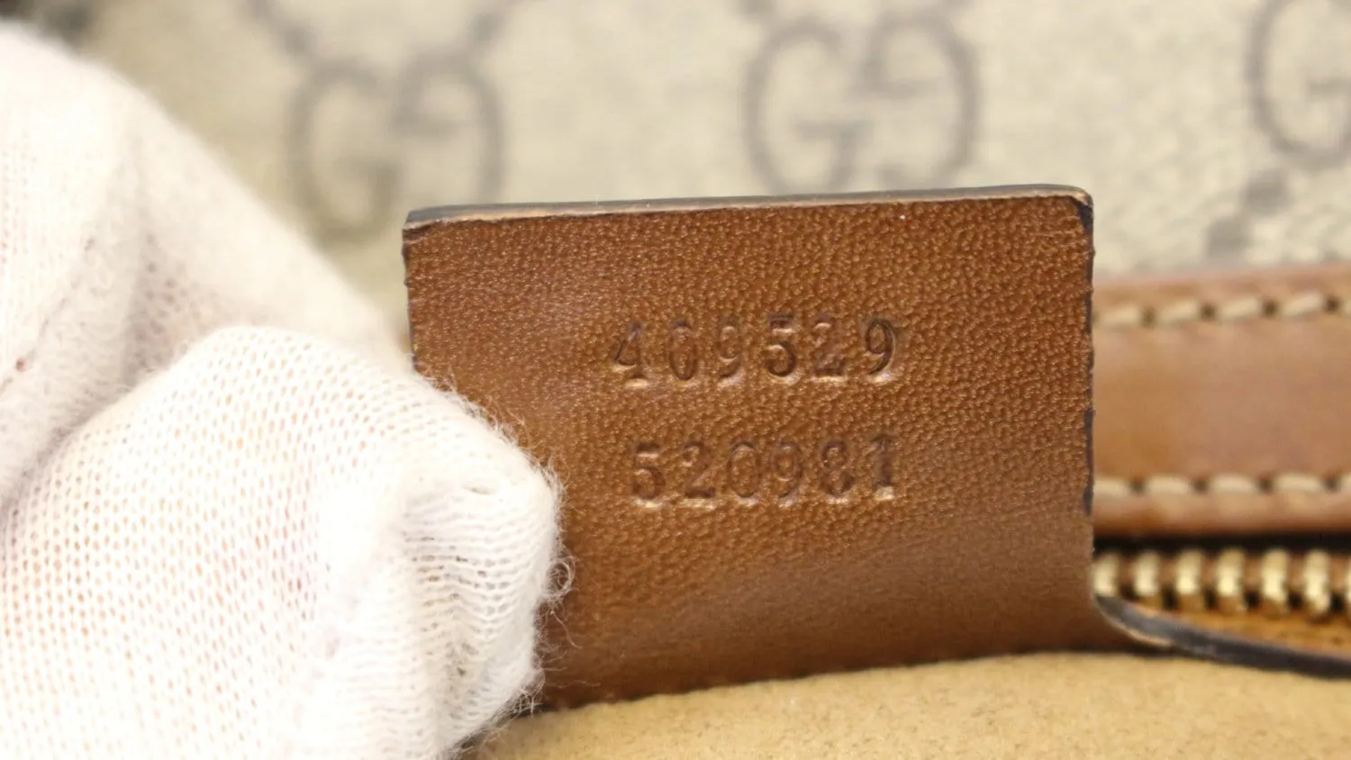 GUCCI GG Monogram supreme Boston Travel Bag 409529
