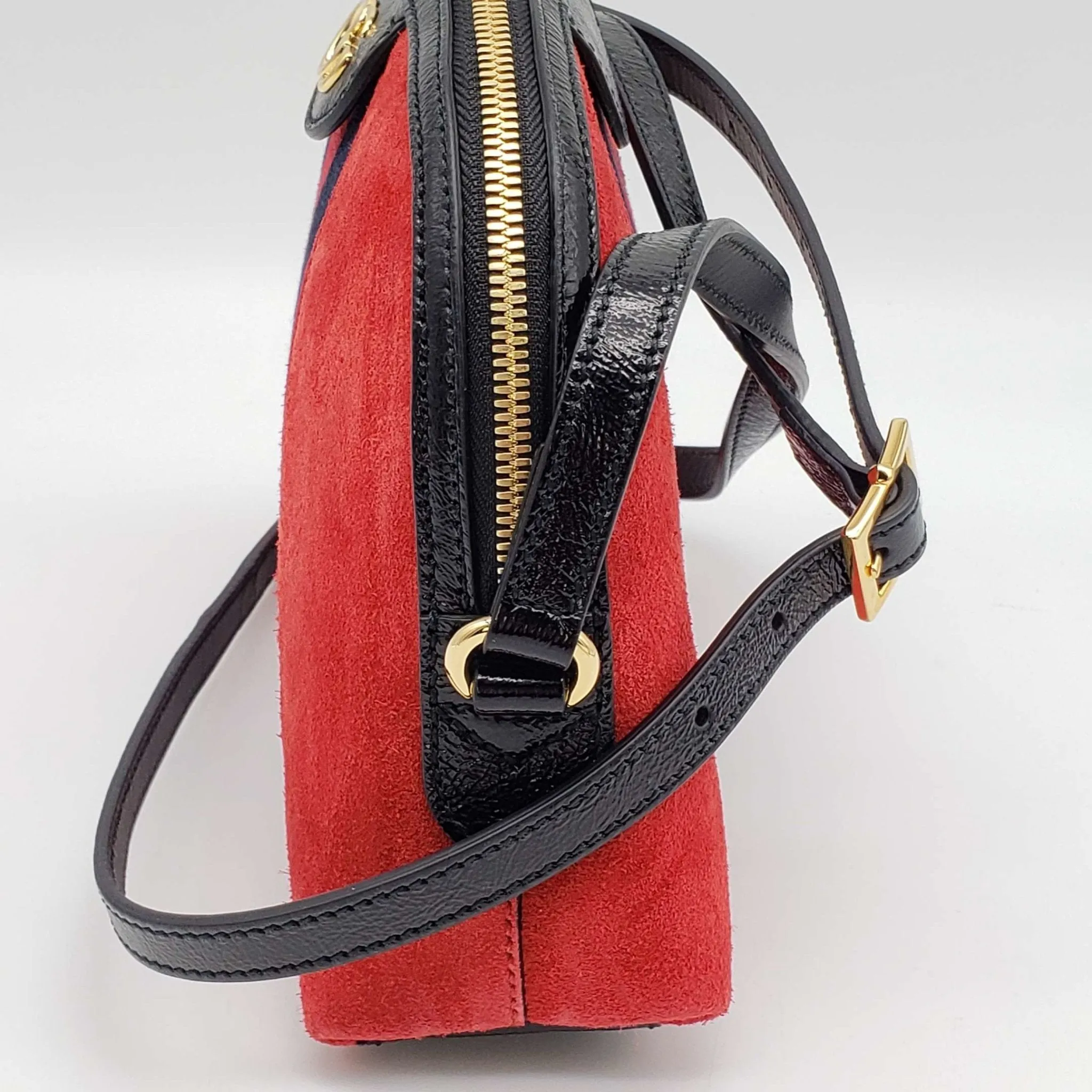 Gucci GG Ophidia GG Suede Leather Shoulder Bag