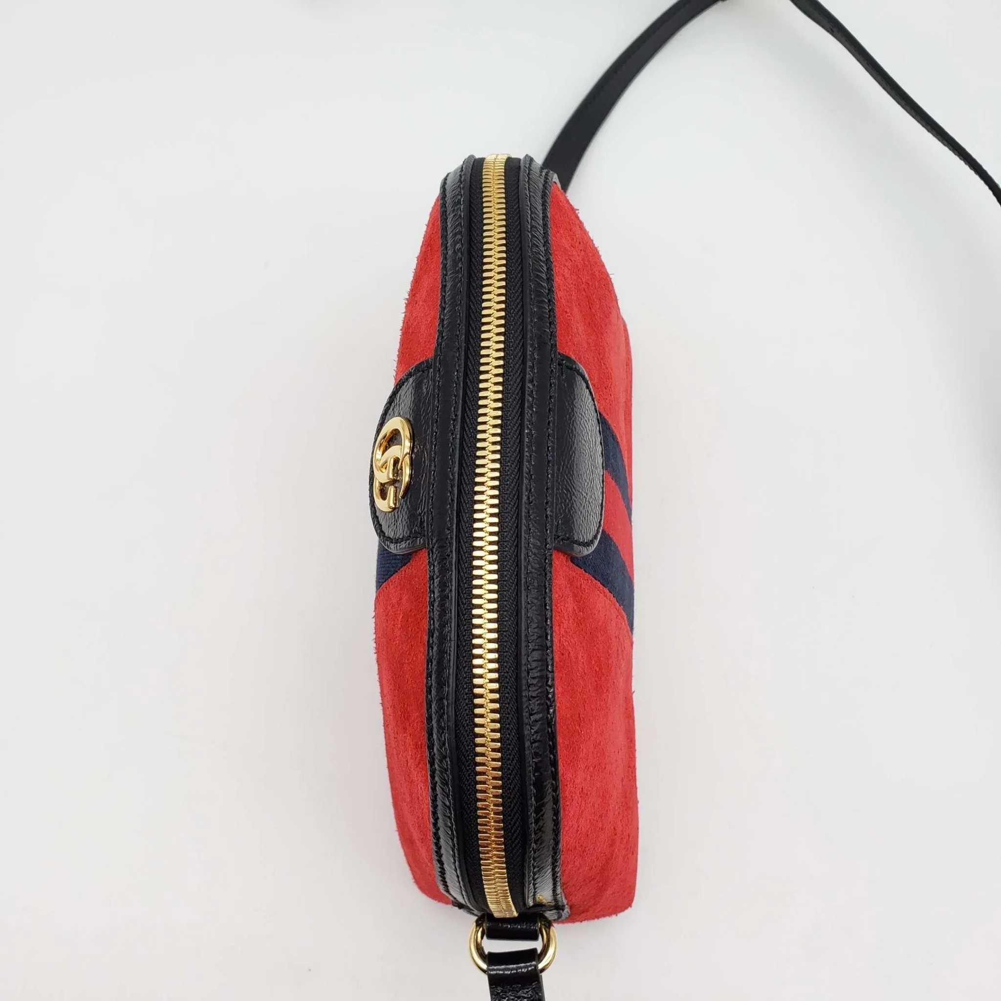 Gucci GG Ophidia GG Suede Leather Shoulder Bag