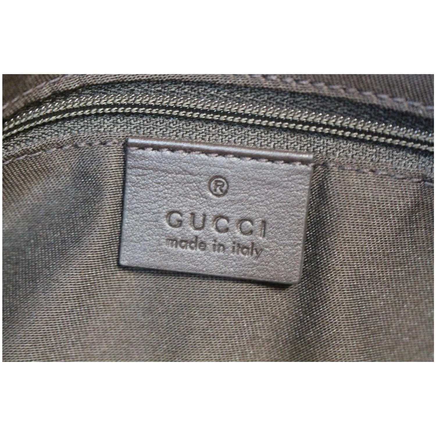 GUCCI GG Plus Monogram Canvas Messenger Shoulder Bag Beige 388930