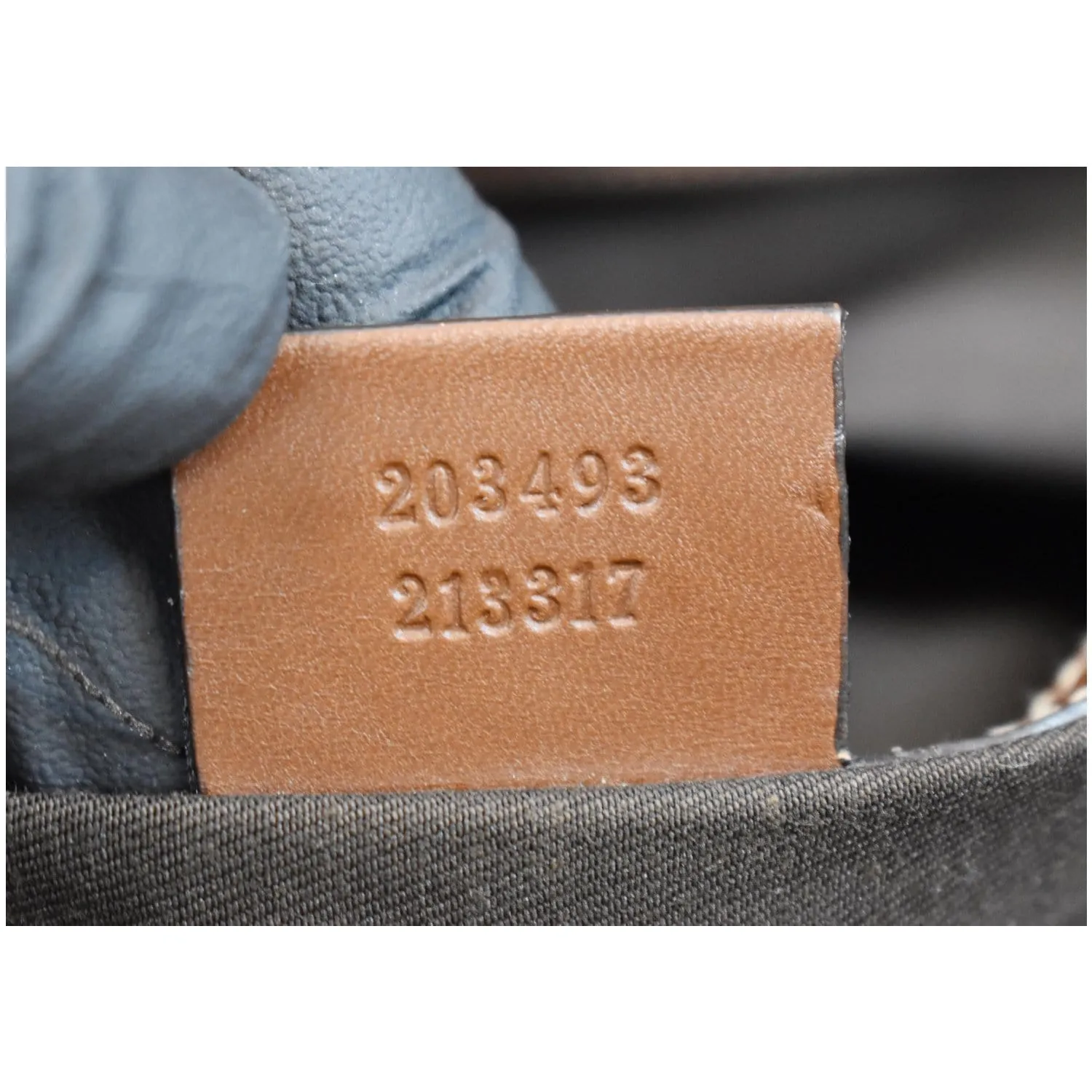 GUCCI Joy Large GG Monogram Shoulder Bag Brown 203493