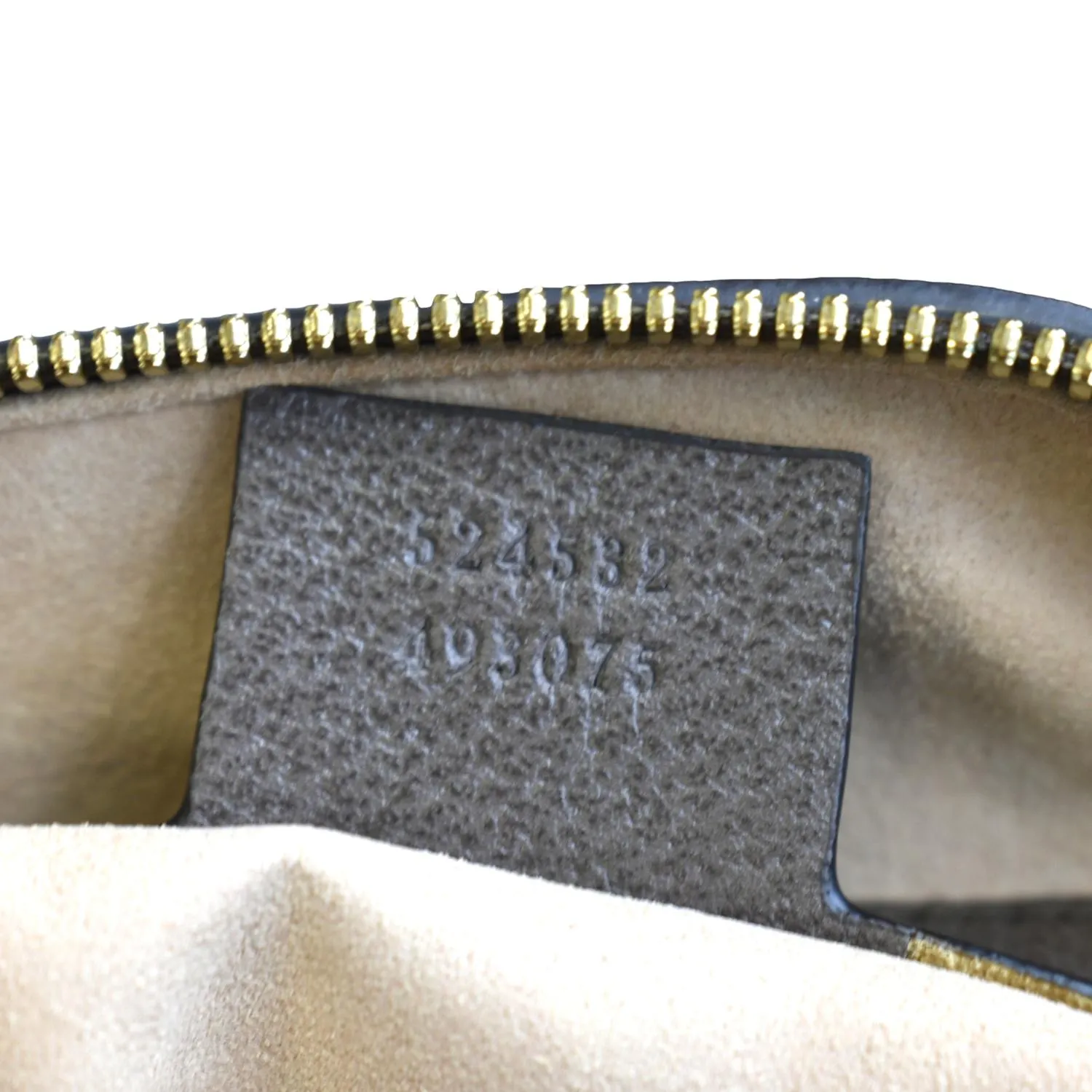 GUCCI Ophidia GG Canvas Medium Top Handle Shoulder Bag Beige 524532